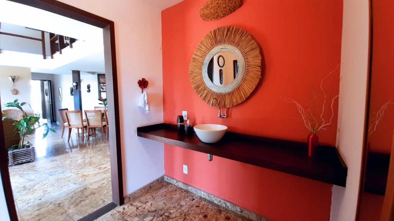 Casa Com Vista Para O Mar De Taperapuan Porto Seguro Exterior foto