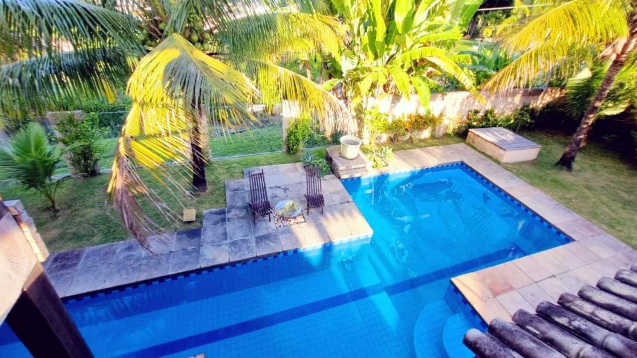 Casa Com Vista Para O Mar De Taperapuan Porto Seguro Exterior foto
